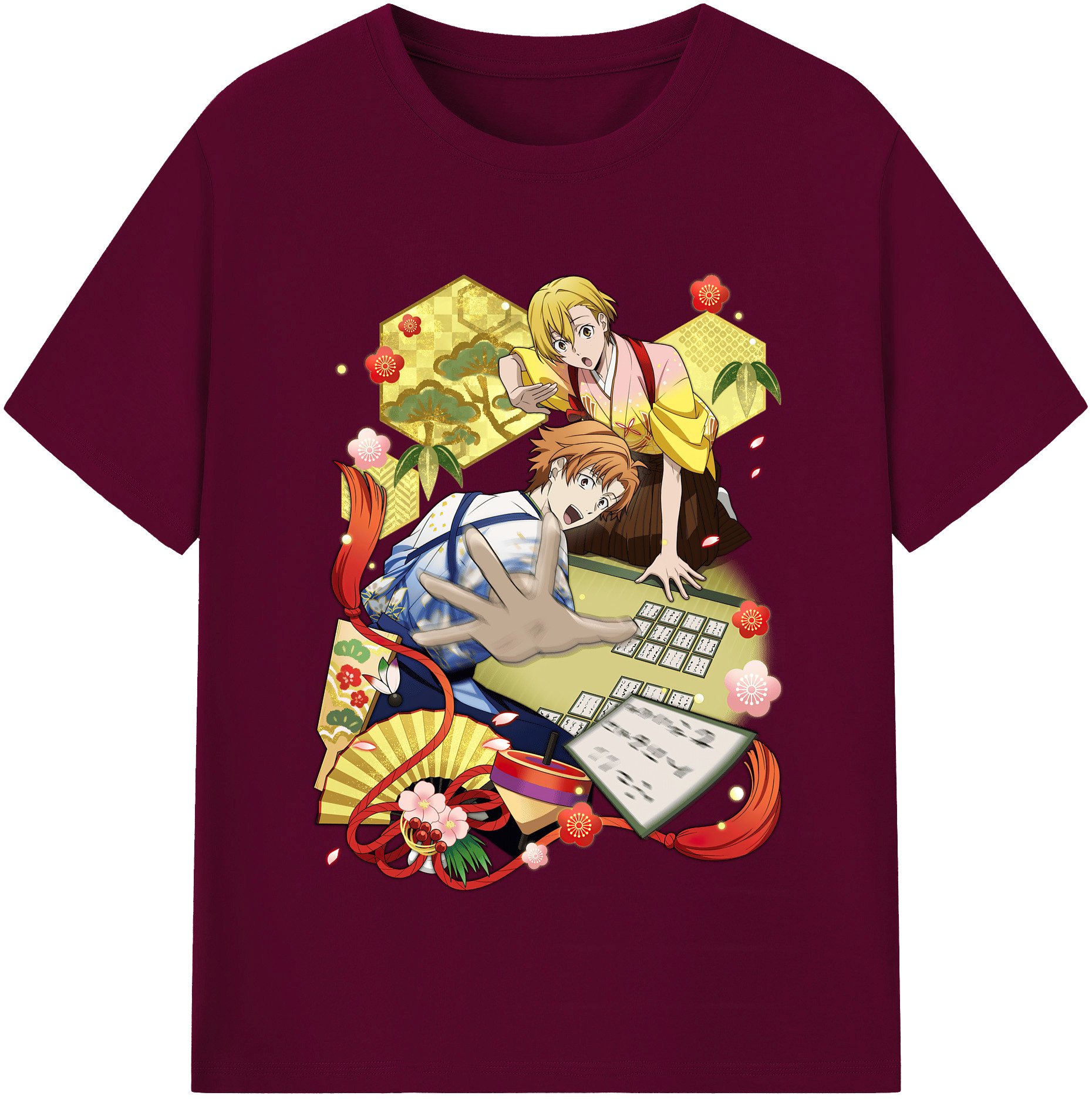 （画像用） 文豪ストレイドッグス Bungo Stray Dogs レディースカジュアルプリントTシャツ（綿100％）